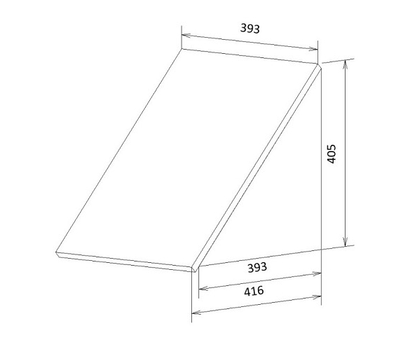 схема антресоли для пенала
