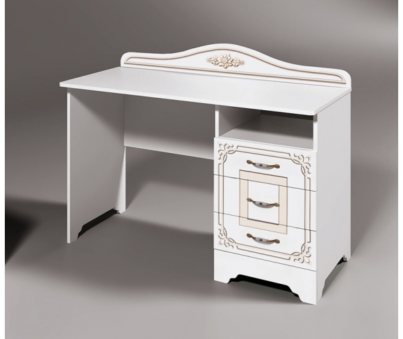 Письменный стол Ноктюрн: цвет декора Мокко