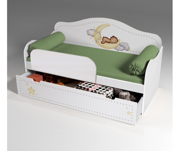 Кровать для мальчика Мишка 40029