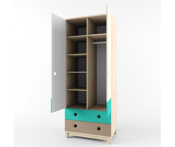 Двухдверный шкаф Робин Вуд наполнение