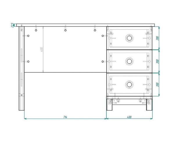 Схема стола