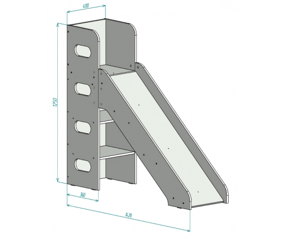 Схема горки