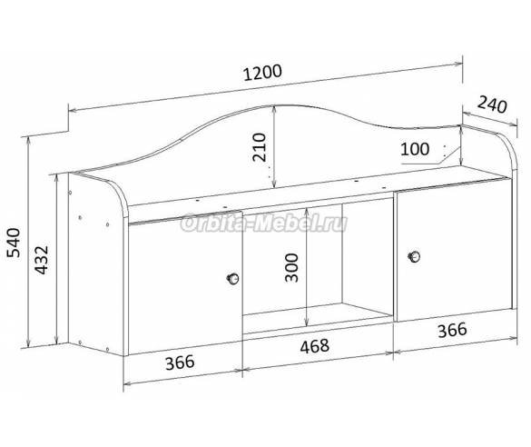 Схема полки Хеппи Маус