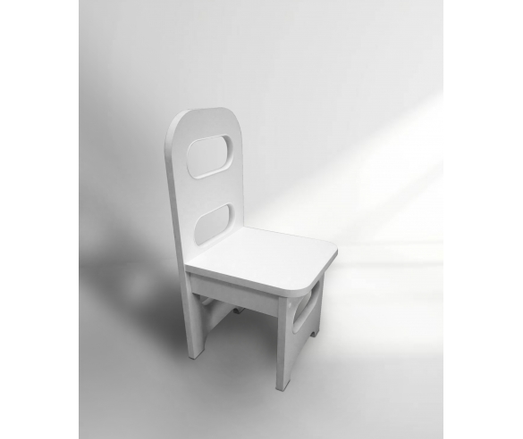 Стул Сказка в белом цвете