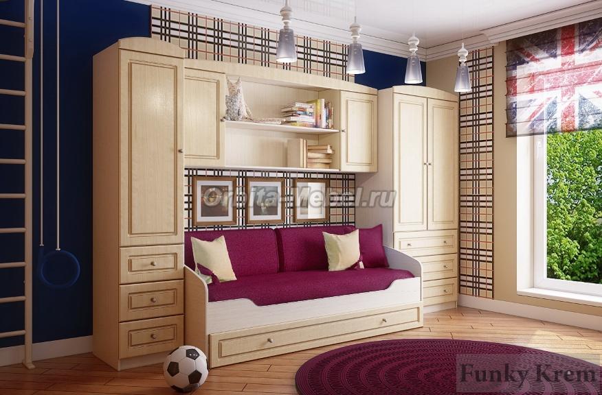 Диванные подушки + наматрацник Фанки Лайт