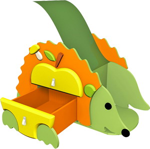 Один из предметов Детской мебели Лунная Сказка - Детский остров Ежик (расцветка 3)